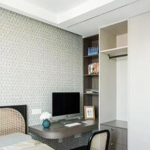 63㎡簡約三居，改動一面墻，拯救“長滿鞋”的極窄玄關(guān)！