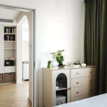 63㎡簡約三居，改動一面墻，拯救“長滿鞋”的極窄玄關(guān)！