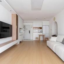 70㎡奶油原木風(fēng)小家，竟能住出100㎡的舒適與格調(diào)，小戶型快來抄作業(yè)！