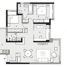 細(xì)節(jié)滿滿！94㎡三居，實木質(zhì)感的悠閑自在獨居小天地~