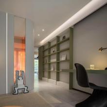 60㎡“老破小”學(xué)區(qū)房逆襲，挑戰(zhàn)二孩三房去客廳化親子空間