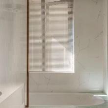 91㎡兩居改一居，柔和的色調,溫暖的材質,美好無處不在！