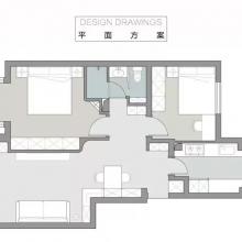 87㎡簡(jiǎn)約溫馨小家，開(kāi)放式呼吸感布局，絲滑動(dòng)線解鎖松弛家居生活！