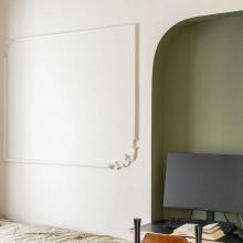 83㎡舊房改造，輕松“塞下”三室雙衛(wèi)，黑棕配色也美出了新高度！