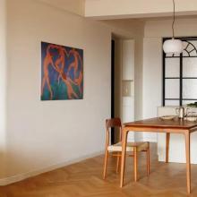 112㎡自在舒適雙人居，甜而不膩的法式奶油風(fēng)，優(yōu)雅復(fù)古有溫度~