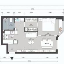 60㎡全通透日式一居，當(dāng)書房成為C位，窗前看書、燈下擼貓，真安逸！