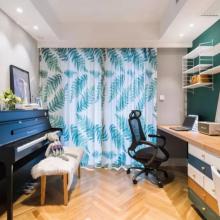 89㎡小三居，北歐風簡約精致，雙人書房很清新，真漂亮