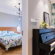 89㎡小三居，北歐風簡約精致，雙人書房很清新，真漂亮