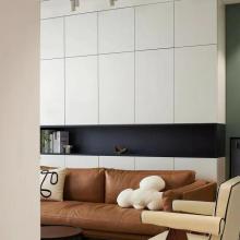 90㎡四口之家，巧用玻璃隔斷兩房變?nèi)?，多出一個兒童娛樂區(qū)