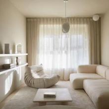 奶油色75㎡的“云朵小屋”，自然清新、高級(jí)又治愈，深深愛上了