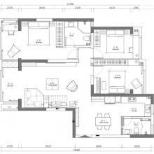 138㎡極簡(jiǎn)黑白灰：仿若隔山燈火，清簡(jiǎn)溫情的家居美學(xué)！