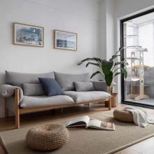 90后夫妻64㎡新房，極簡裝修，卻布置得精致高級！太有品位了