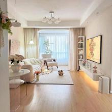 68㎡奶油風(fēng)把“小戶型做大”的精髓拿捏住了