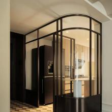 爆改119㎡精裝房，波浪吊頂，拱形雙開(kāi)門，住進(jìn)浪漫“咖啡屋”！