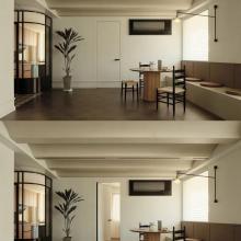 爆改119㎡精裝房，波浪吊頂，拱形雙開(kāi)門，住進(jìn)浪漫“咖啡屋”！