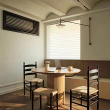 爆改119㎡精裝房，波浪吊頂，拱形雙開(kāi)門，住進(jìn)浪漫“咖啡屋”！