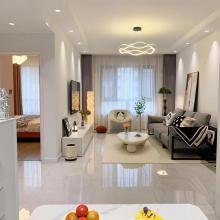 60平2室一廳，硬裝簡單真的太顯大了！