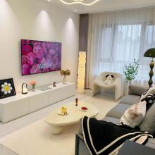 60平2室一廳，硬裝簡單真的太顯大了！