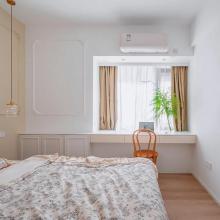 106m2現(xiàn)代輕法式三居，既要視覺的寬敞，又要充足的收納，還要住得舒適有品質(zhì)！