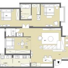 130㎡舊房改造，鬧市中的悠然居所！