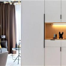 77平簡(jiǎn)約風(fēng)格裝修設(shè)計(jì)，開放式餐廚設(shè)計(jì)，被贊爆了！