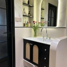 藏不住啦！128㎡輕法式復古風，每一平都美出圈。