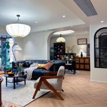 藏不住啦！128㎡輕法式復古風，每一平都美出圈。