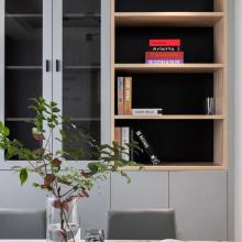 126㎡現(xiàn)代簡約，低調(diào)的灰色布置出溫馨自然的舒適感