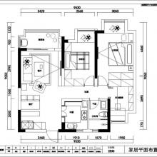 95平北歐風剛需小三房，文化磚電視背景墻百看不膩
