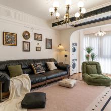 101㎡中古風格：時光交織，空間里的溫暖與巧思！