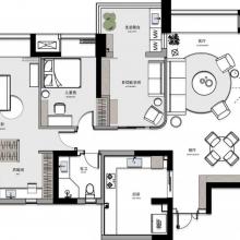 137㎡改造，復(fù)古色系的碰撞，如踏入莫奈的花園~