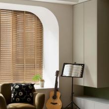 137㎡改造，復(fù)古色系的碰撞，如踏入莫奈的花園~