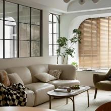 137㎡改造，復(fù)古色系的碰撞，如踏入莫奈的花園~