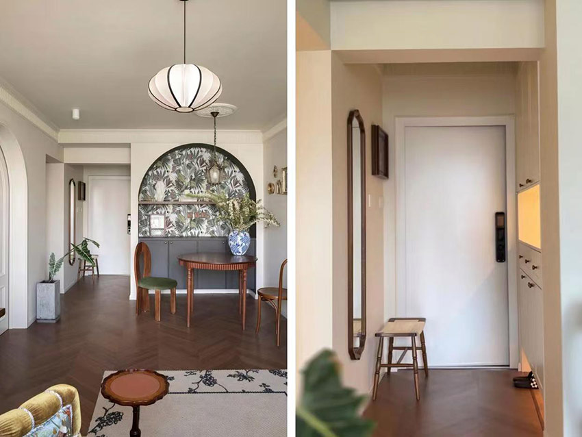 66㎡學(xué)區(qū)房的法式復(fù)古風(fēng)改造，每一處的精致都剛剛好