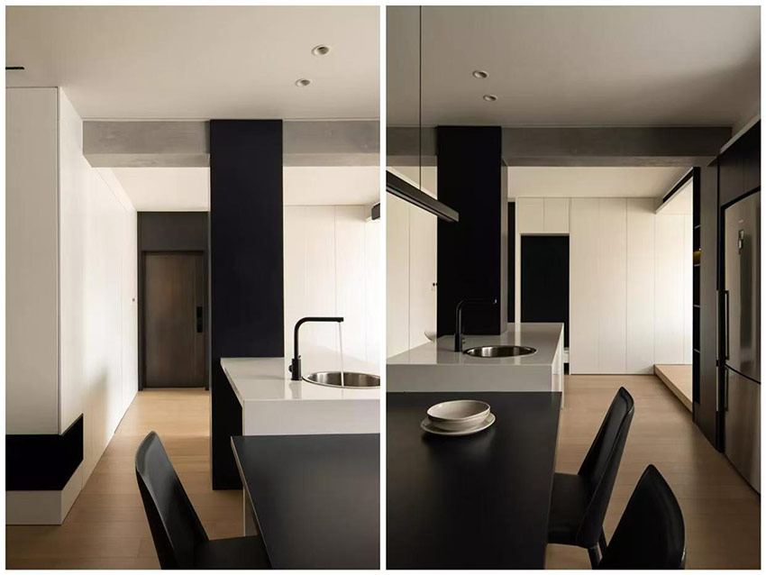 120㎡老房改造，變身炫酷黑色調(diào)，精致優(yōu)雅又不過(guò)時(shí)，太佩服了