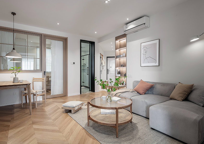 68平米北歐原木風(fēng)