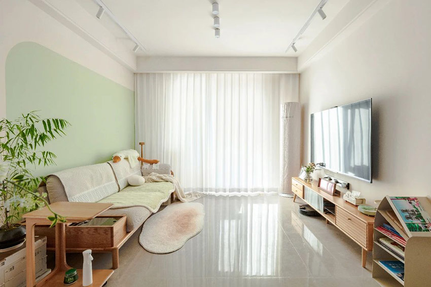 89㎡的溫馨小窩：夫妻二人的理想居所