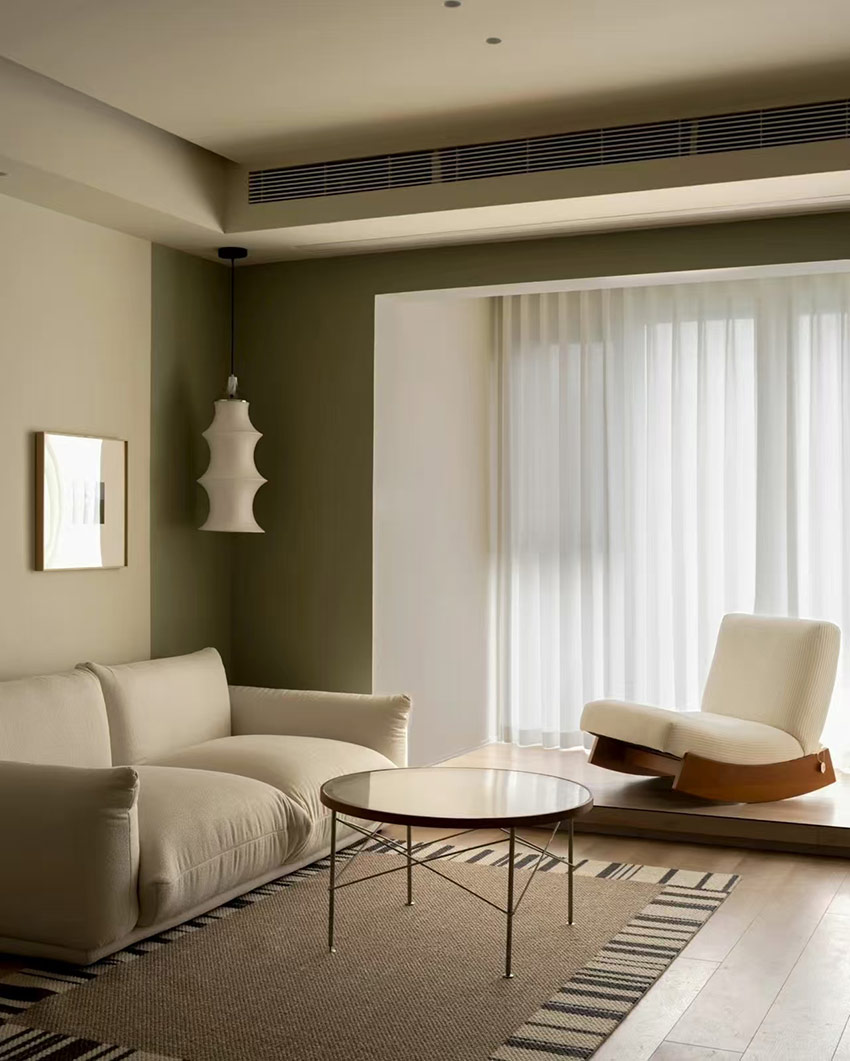 83㎡和諧、靜謐東方意境小兩居，享受無限松弛的居家體驗~