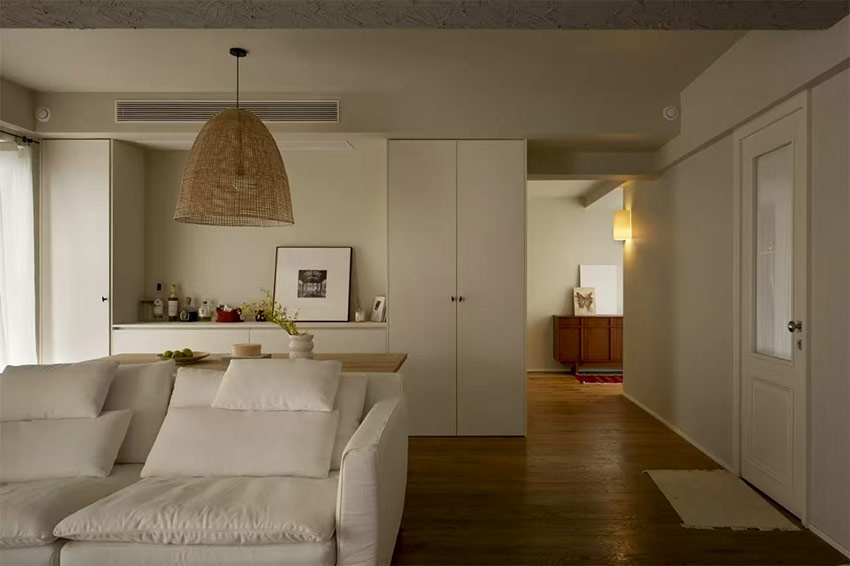 93㎡簡約清新ins風(fēng)小家，完美呈現(xiàn)出了屬于i人的居家松弛感~