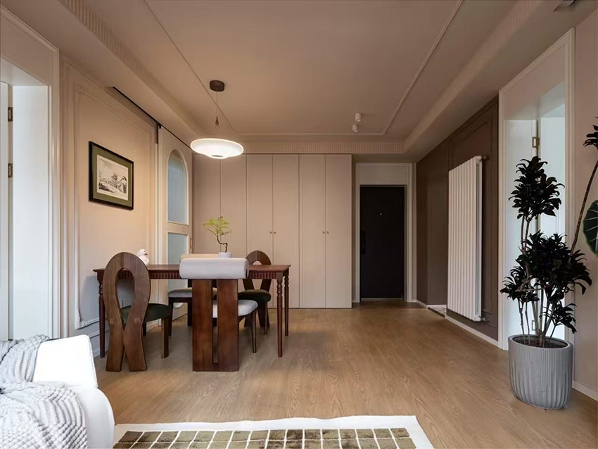 96㎡輕法式學(xué)區(qū)房改造