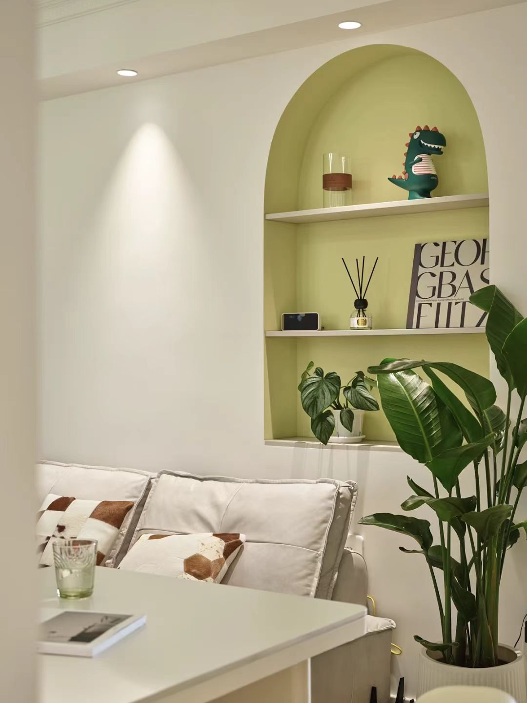 70㎡兩居室小家，清新自愈，太讓人喜歡！